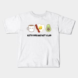 Keto Breakfast Club Kids T-Shirt